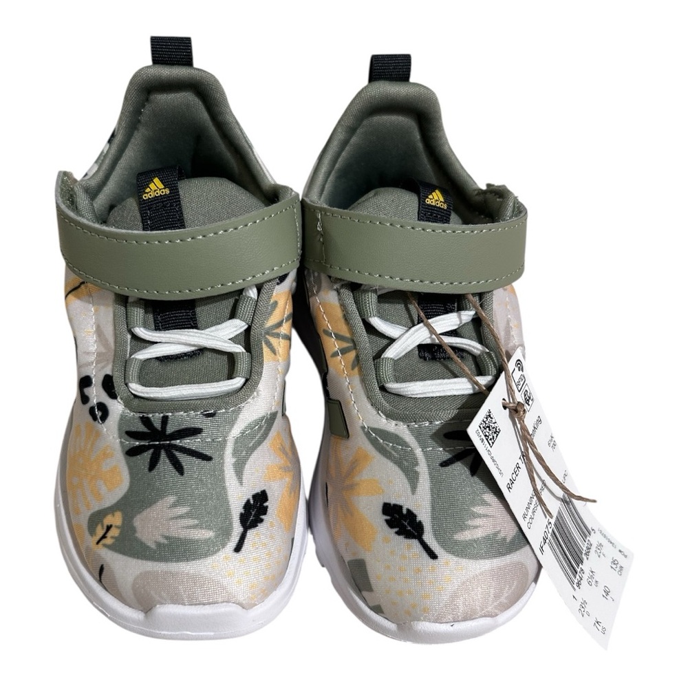 Adidas Kids Lion King Sneakers - Green and Yellow - Picture 4 of 7